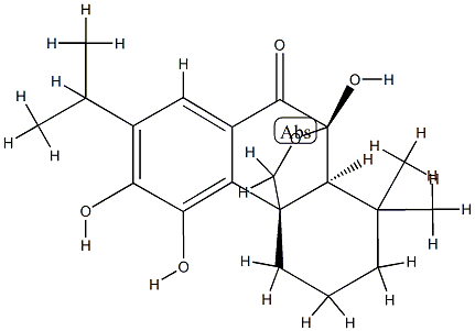 (4aR)-1,2,3,4,10,10aα-Hexahydro-5,6,10-trihydroxy-1,1-dimethyl-7-isopropyl-9H-10β,4aβ-(epoxymethano)phenanthren-9-one