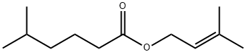 5-Methylhexanoic acid 3-methyl-2-butenyl ester