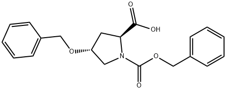 (2S,4R)-4-(benzyloxy)-1-((benzyloxy)carbonyl)pyrrolidine-2-carboxylic acid