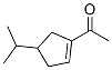 Ethanone, 1-[4-(1-methylethyl)-1-cyclopenten-1-yl]- (9CI)