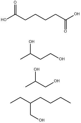 Hexanedioic acid, polymer with 1,3-butanediol and 1,2 -propanediol, 2-ethylhexyl ester