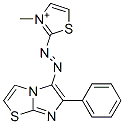 3-Methyl-2-[(6-phenylimidazo[2,1-b]thiazol-5-yl)azo]thiazolium