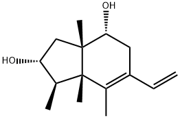 6-Ethenyl-2,3,3a,4,5,7a-hexahydro-3,3a,7,7a-tetramethyl-1H-indene-2,4-diol