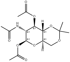 1,3-Di-O-acetyl-2-(acetylamino)-2-deoxy-4,6-O-isopropylidene-D-glucopyranose, 1,3-Di-O-acetyl-4,6-O-isopropylidene-GlcNAc