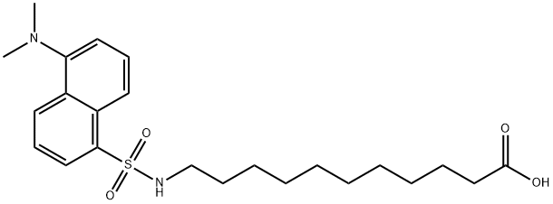 11-[5-(二甲基氨基)-1-萘磺酰氨基]十一酸