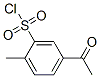 5-Acetyl-2-methylbenzenesulfonyl chloride