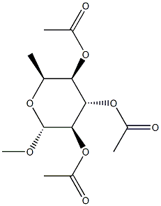 Methyl 2-O,3-O,4-O-triacetyl-6-deoxy-α-L-idopyranoside