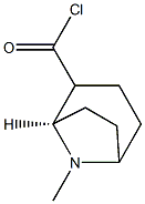 8-Azabicyclo[3.2.1]octane-2-carbonyl chloride, 8-methyl-, (1R-exo)- (9CI)