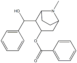 3-Benzoyloxy-8-methyl-α-phenyl-8-azabicyclo[3.2.1]octane-2-methanol