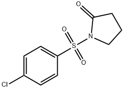 1-(4-chlorophenyl)sulfonylpyrrolidin-2-one