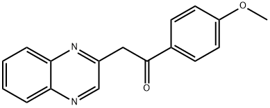 1-(4-甲氧基苯基)-2-(喹喔啉-2-基)乙-1-酮