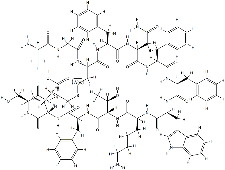 somatostatin, Phe(4)-
