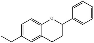 2H-1-Benzopyran,6-ethyl-3,4-dihydro-2-phenyl-(9CI)