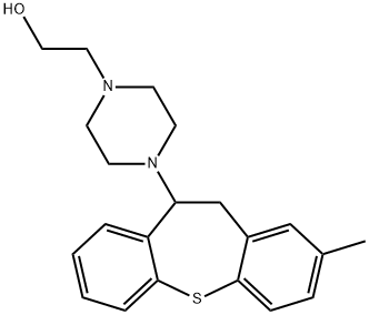 2-Methyl-10-[4-(2-hydroxyethyl)piperazino]-10,11-dihydrodibenzo[b,f]thiepin