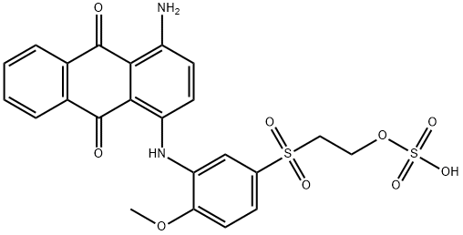 2-[[5-[(1-amino-9,10-dioxo-4-anthryl)amino]-2-methoxyphenyl]sulphonyl]ethyl hydrogen sulphate