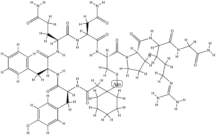 argipressin, beta-mercapto-beta,beta cyclopentamethylenepropionic acid(1)-
