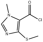 1H-Imidazole-5-carbonylchloride,1-methyl-4-(methylthio)-(9CI)