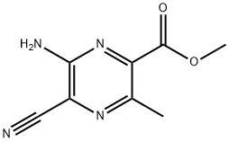 Pyrazinecarboxylic acid, 6-amino-5-cyano-3-methyl-, methyl ester (9CI)