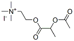 2-(2-acetyloxypropanoyloxy)ethyl-trimethyl-azanium iodide