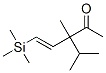 4-Penten-2-one, 3-methyl-3-(1-methylethyl)-5-(trimethylsilyl)-