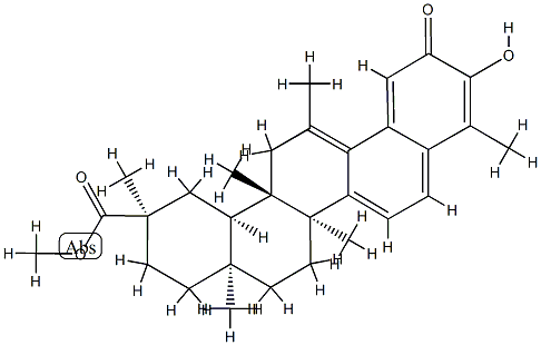 (20R)-3-Hydroxy-11-methyl-2-oxo-24,25-dinor-D:A-friedoolean-1(10),3,5,7,9(11)-penten-29-oic acid methyl ester