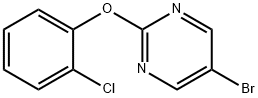 5-BROMO-2-(2-CHLOROPHENOXY)PYRIMIDINE