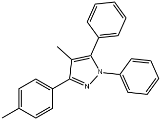 1H-Pyrazole, 4-methyl-3-(4-methylphenyl)-1,5-diphenyl-