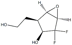 6-Oxabicyclo[3.1.0]hexane-2-ethanol,4,4-difluoro-3-hydroxy-,(1-alpha-,2-bta-,3-bta-,5-alpha-)-(9CI)