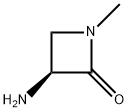 2-Azetidinone,3-amino-1-methyl-,(S)-(9CI)