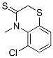 2H-1,4-Benzothiazine-3(4H)-thione,  5-chloro-4-methyl-