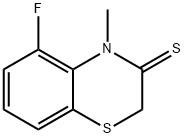 2H-1,4-Benzothiazine-3(4H)-thione,  5-fluoro-4-methyl-