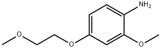 Benzenamine, 2-methoxy-4-(2-methoxyethoxy)- (9CI)