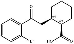 (1R,2R)-2-(2-(2-溴苯基)-2-氧乙基)环己烷-1-羧酸