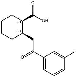(1R,2R)-2-(2-(3-碘苯基)-2-氧乙基)环己烷-1-羧酸