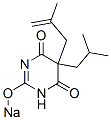 5-Isobutyl-5-(2-methyl-2-propenyl)-2-sodiooxy-4,6(1H,5H)-pyrimidinedione