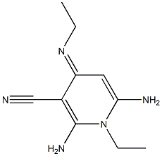 3-Pyridinecarbonitrile,6-amino-1-ethyl-4-(ethylamino)-1,2-dihydro-2-imino-(9CI)
