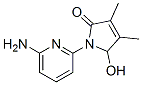 2H-Pyrrol-2-one, 1-(6-amino-2-pyridinyl)-1,5-dihydro-5-hydroxy-3,4-dimethyl- (9CI)