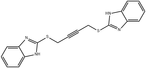 2,2'-(2-Butyne-1,4-diylbisthio)bis(1H-benzimidazole)