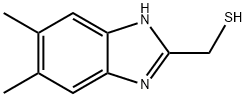 1H-Benzimidazole-2-methanethiol,5,6-dimethyl-(9CI)