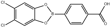 4-(5,6-Dichloro-1,3,2-benzodioxaborol-2-yl)benzoic acid