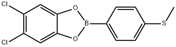 5,6-Dichloro-2-[4-(methylthio)phenyl]-1,3,2-benzodioxaborole