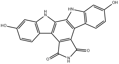 12,13-Dihydro-2,10-dihydroxy-5H-Indolo[2,3-a]pyrrolo[3,4-c]carbazole-5,7(6H)-dione