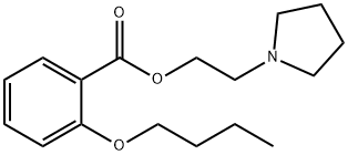 2-(1-Pyrrolidinyl)ethyl=o-butoxybenzoate