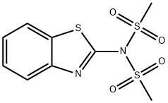 N,N-Bis(methylsulfonyl)-2-benzothiazolamine