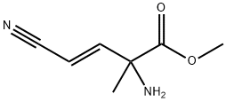 3-Butenoicacid,2-amino-4-cyano-2-methyl-,methylester,(E)-(9CI)
