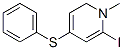 1-methyl-4-phenylsulfanyl-pyridine iodide
