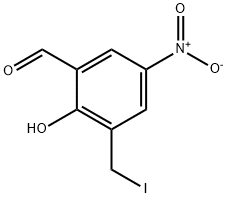 3-(Iodomethyl)-5-nitrosalicylaldehyde