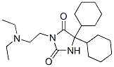 5,5-Dicyclohexyl-3-[2-(diethylamino)ethyl]hydantoin