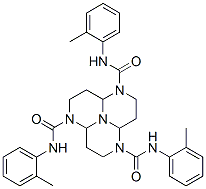Dodecahydro-N,N',N''-tri-o-tolyl-1,4,7,9b-tetraazaphenalene-1,4,7-tricarboxamide