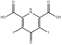 1,4-dihydro-3,5-diiodo-4-oxopyridine-2,6-dicarboxylic acid